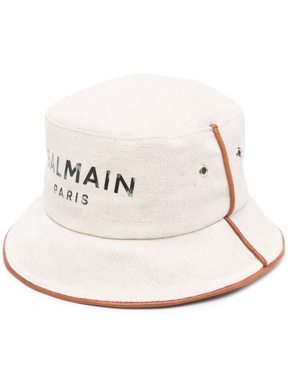 logo-print bucket hat - 1