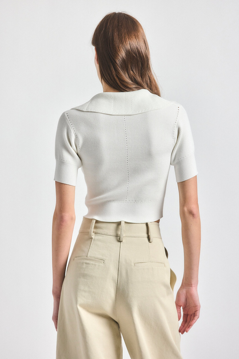 ANTONELLA SHORT SLEEVE KNIT 4