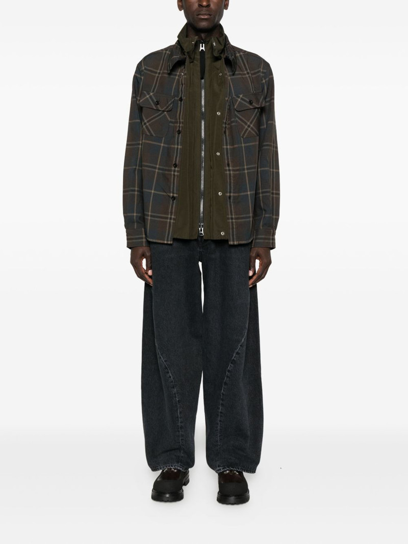 AGOLDE panelled jeans outlook