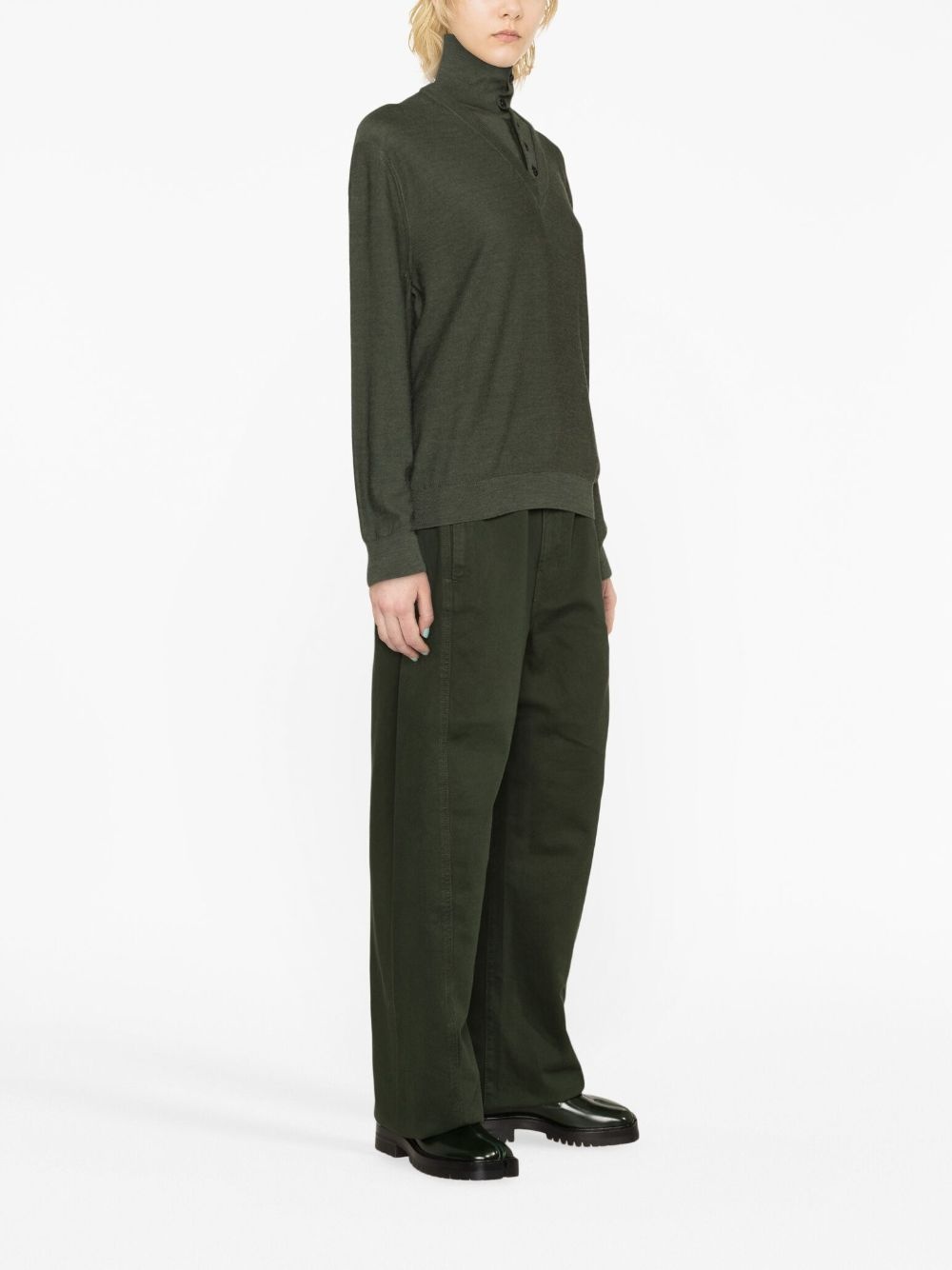 layered polo jumper - 3