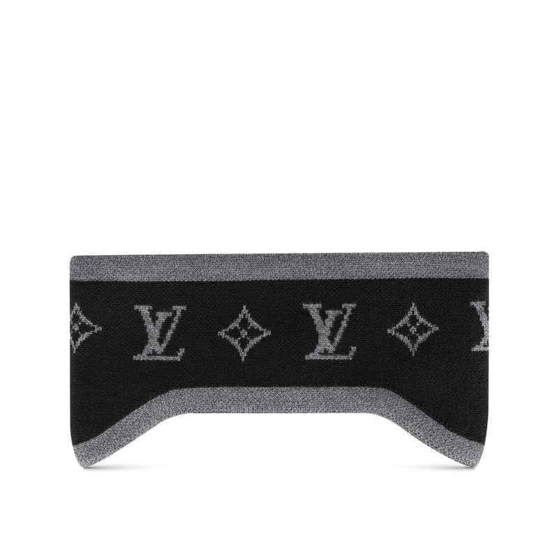 Louis Vuitton Monogram Line Ear Warmer | REVERSIBLE
