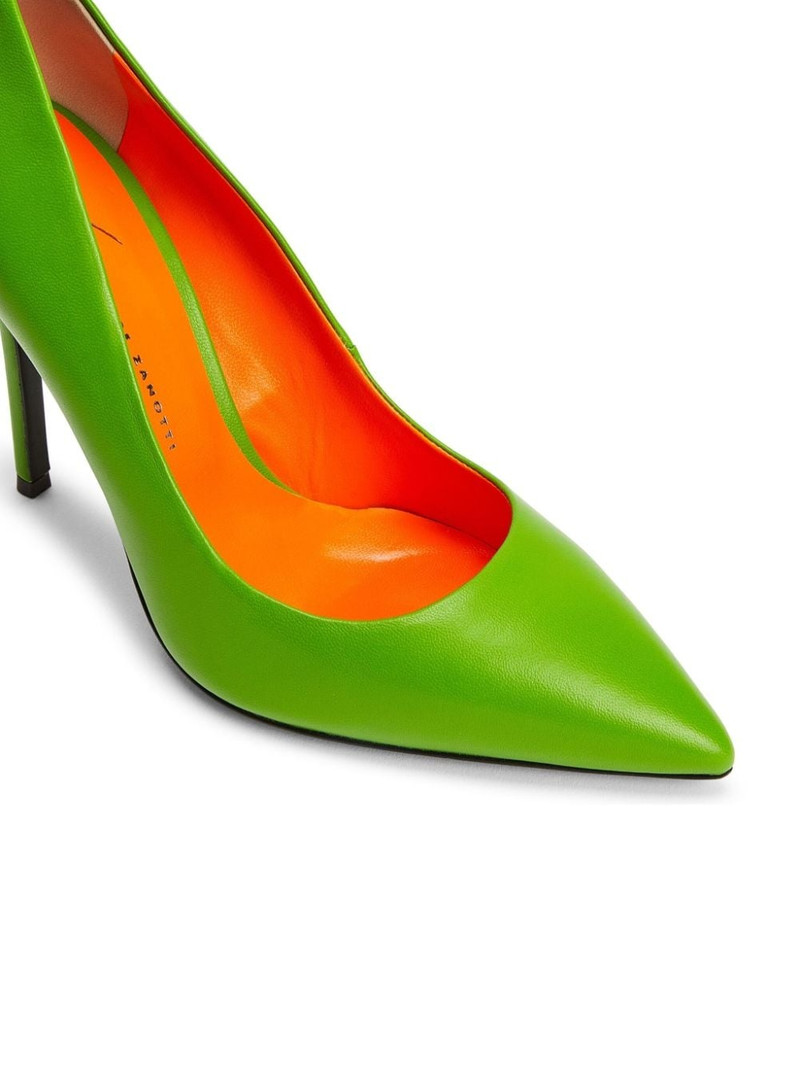 Lucrezia 105mm leather pumps 4