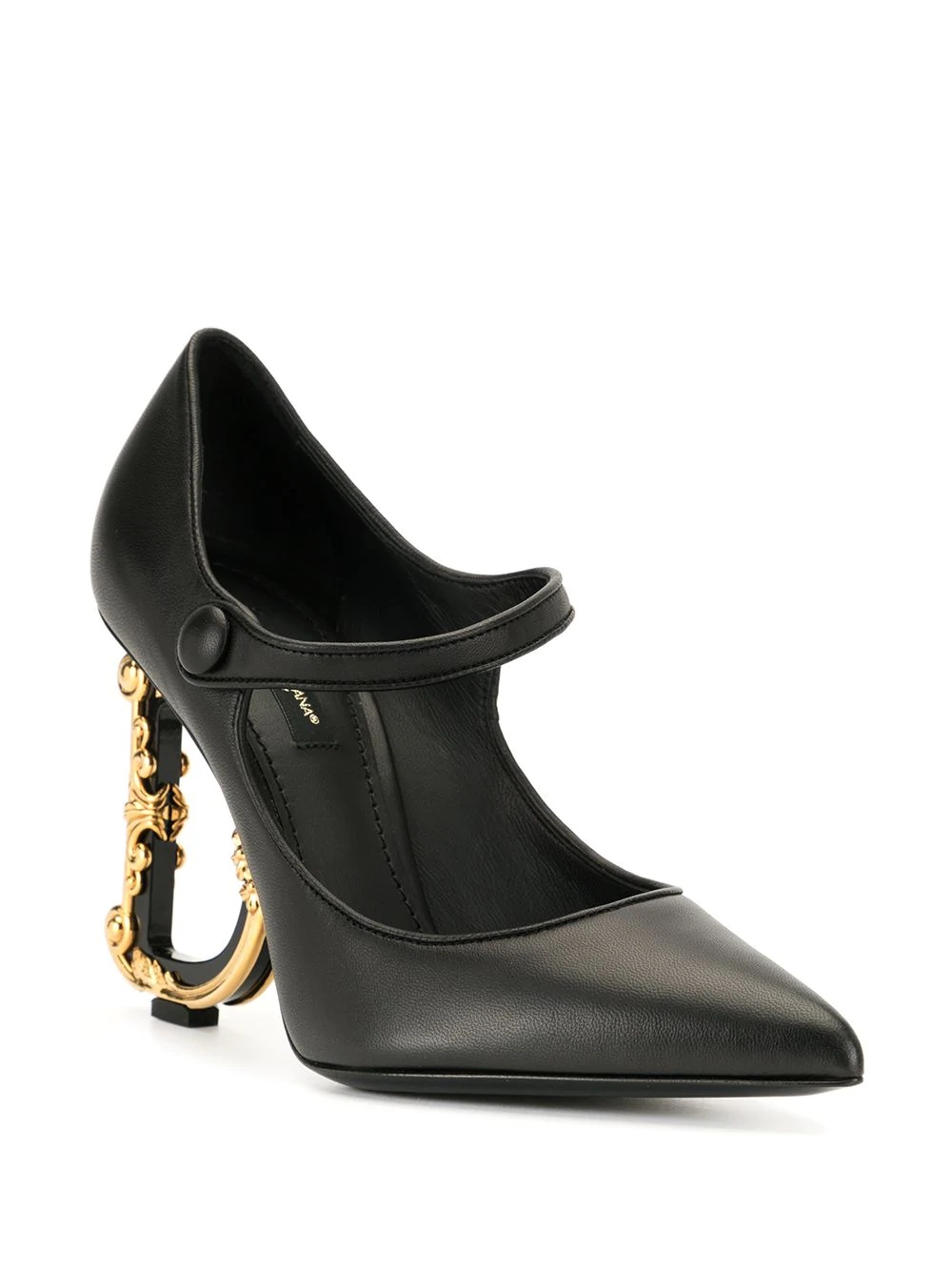 Mary Jane Baroque heel pumps - 2