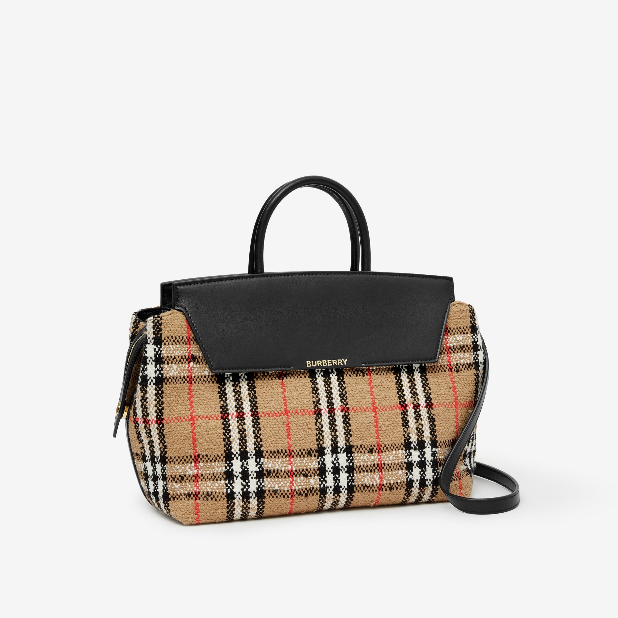 Vintage Check Bouclé Medium Catherine Bag - 2
