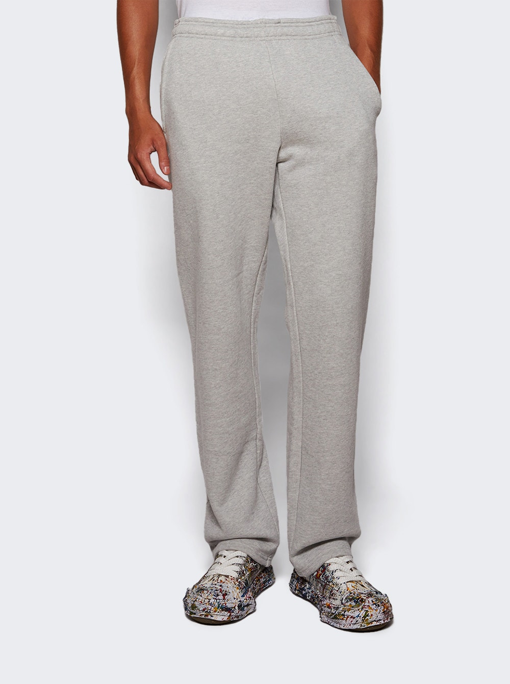 Straight Leg Sweatpant Silver - 2