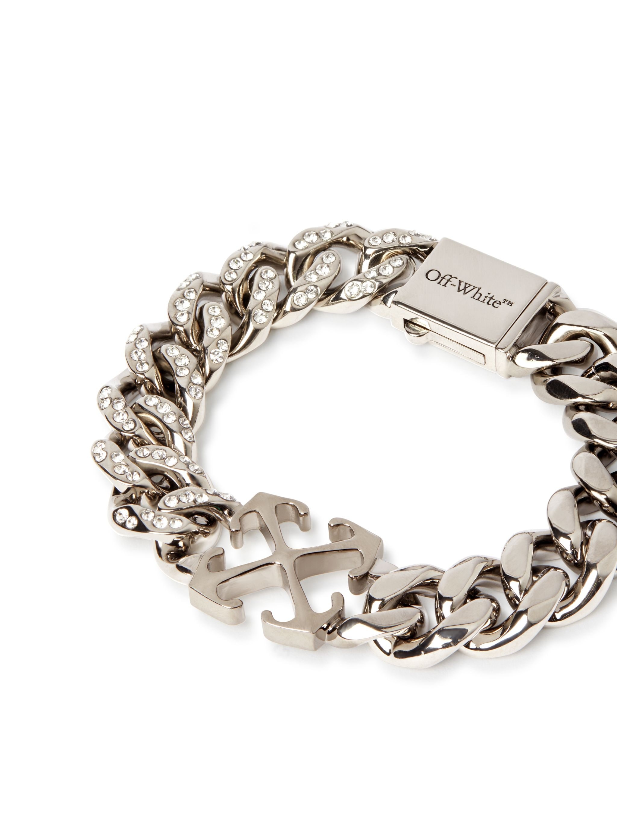 Arrow Chain Bracelet With Strass - 2