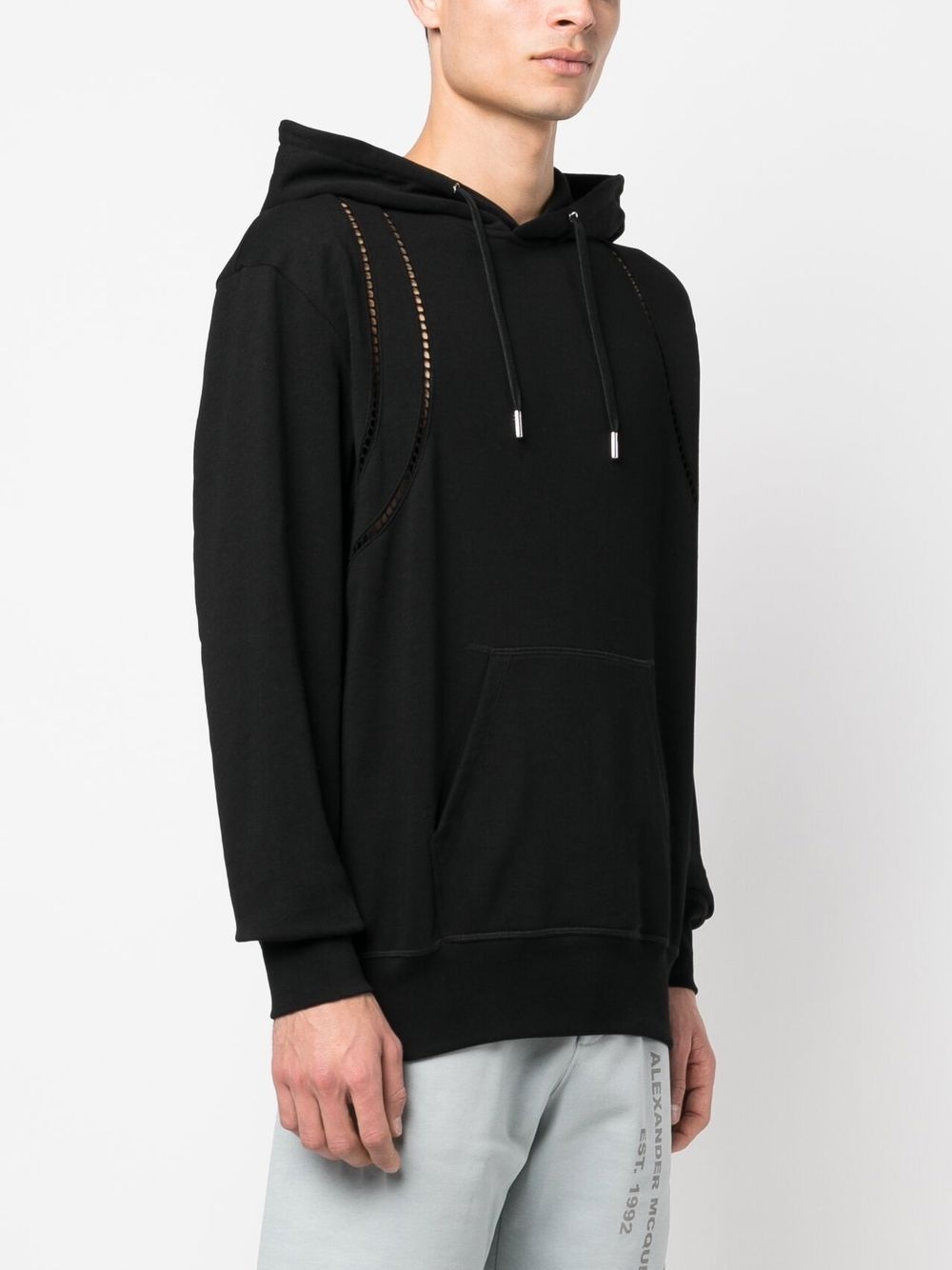 long-sleeve cotton hoodie - 3