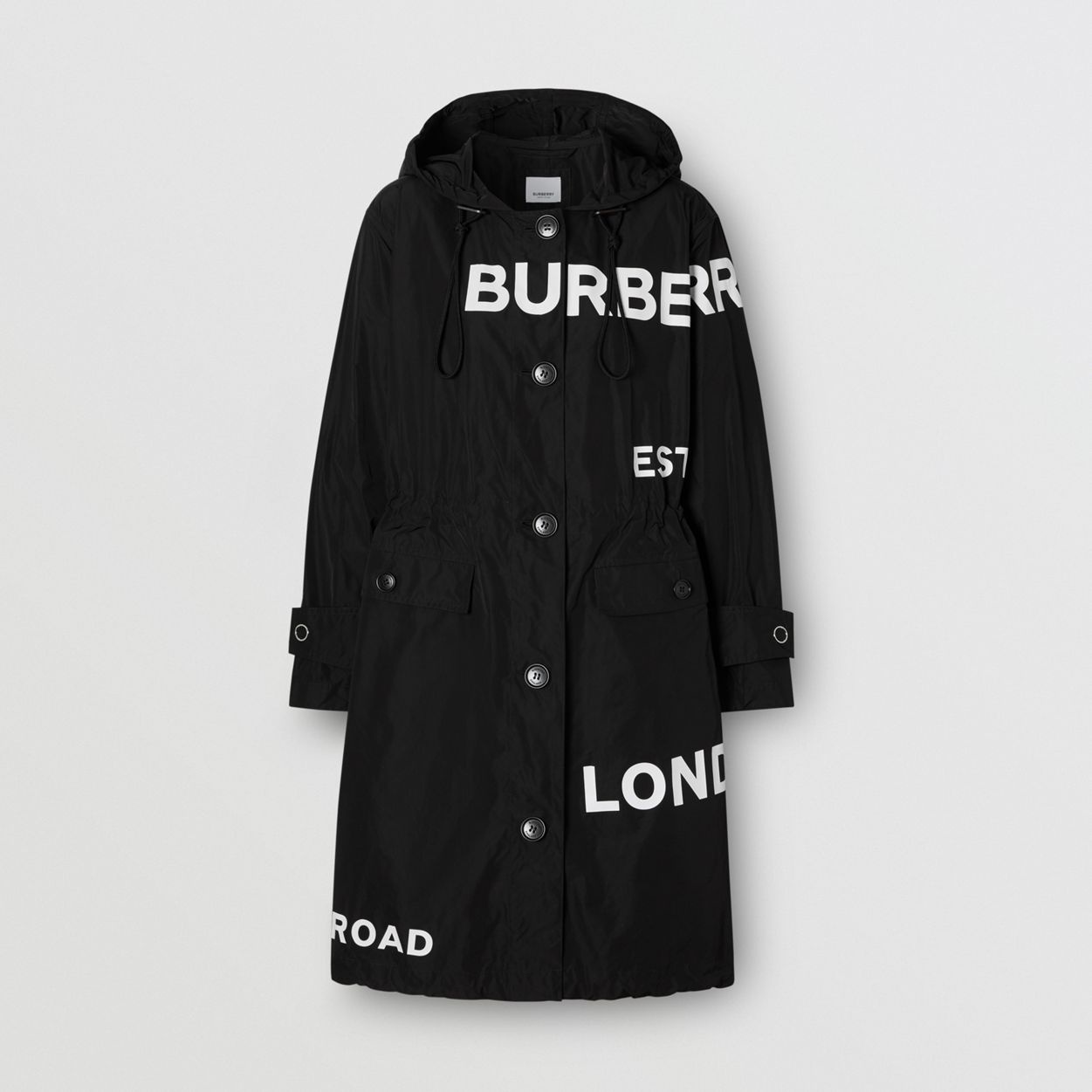 Horseferry Print Nylon Parka - 1