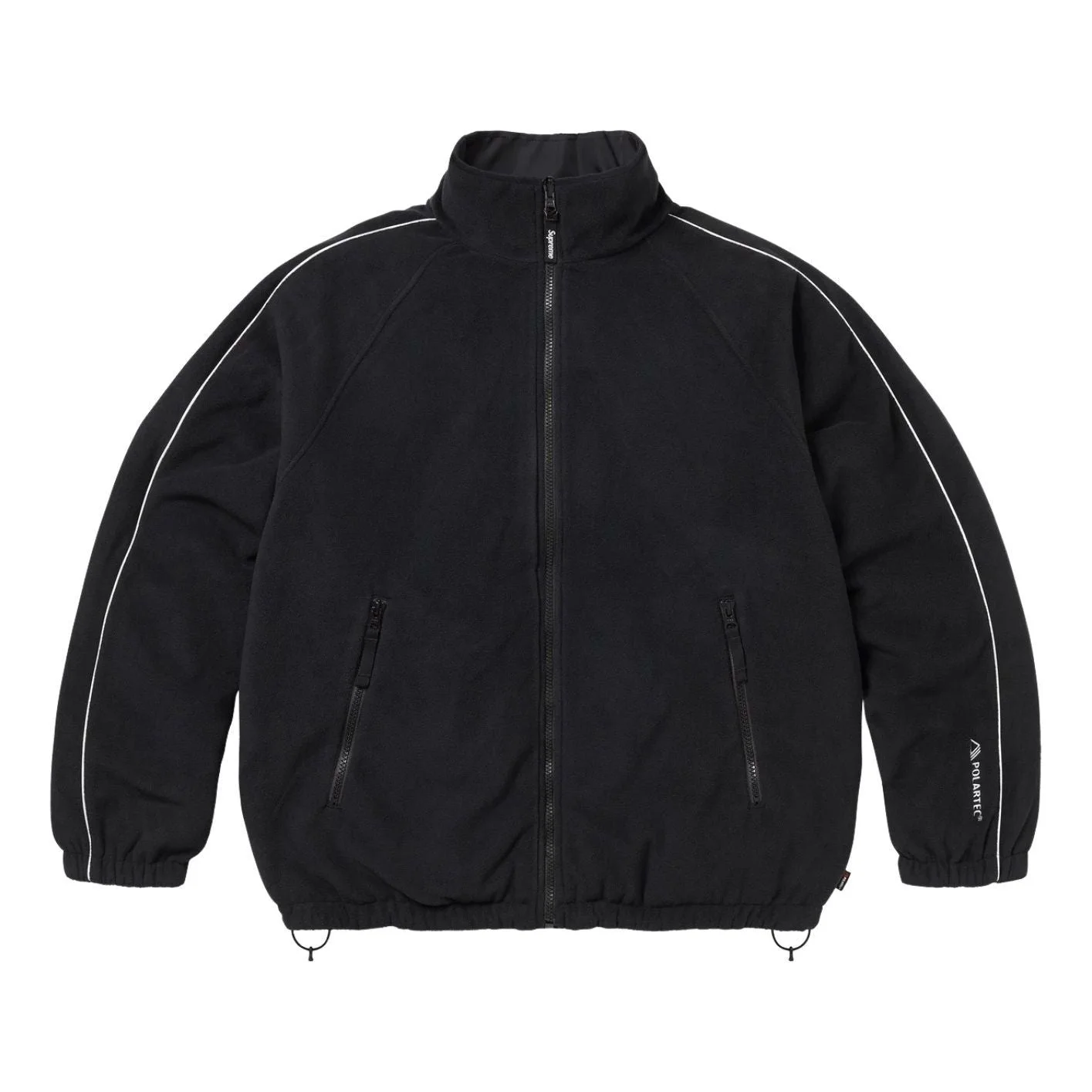 Supreme Polartec Reversible Track Jacket 'Black' SUP-FW25-062-BLK - 1