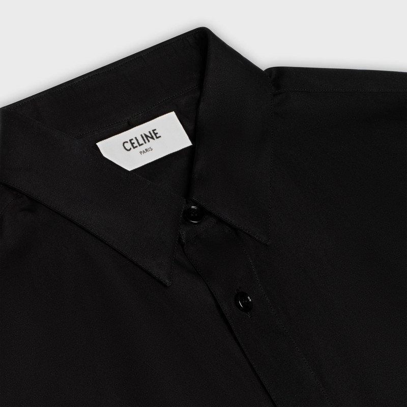 skinny shirt in cotton poplin 3