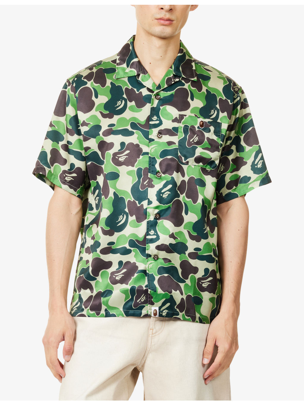 Bape Camouflage Woven Shirt - 3