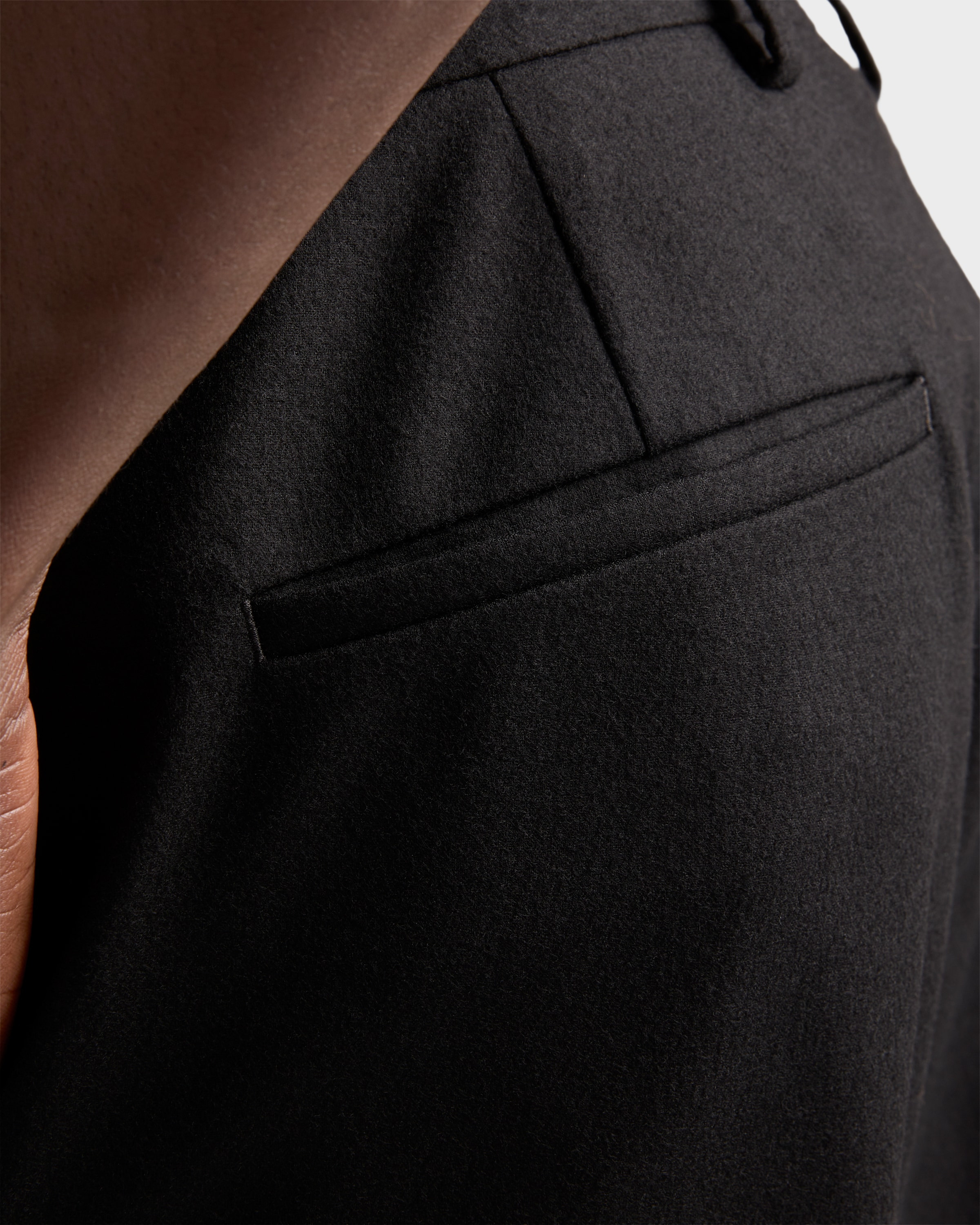 Stretch cashmere pants - 6
