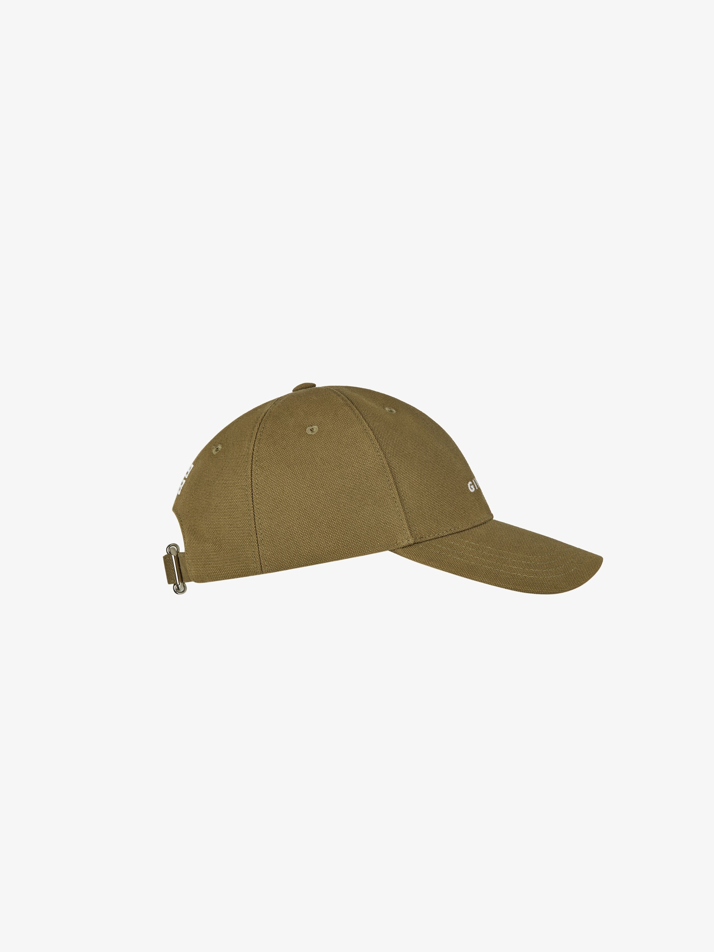 GIVENCHY EMBROIDERED CAP IN RIP AND REPAIR COTTON - 3