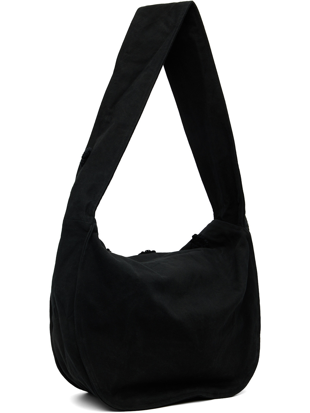 Black Daisy Messenger Bag - 3