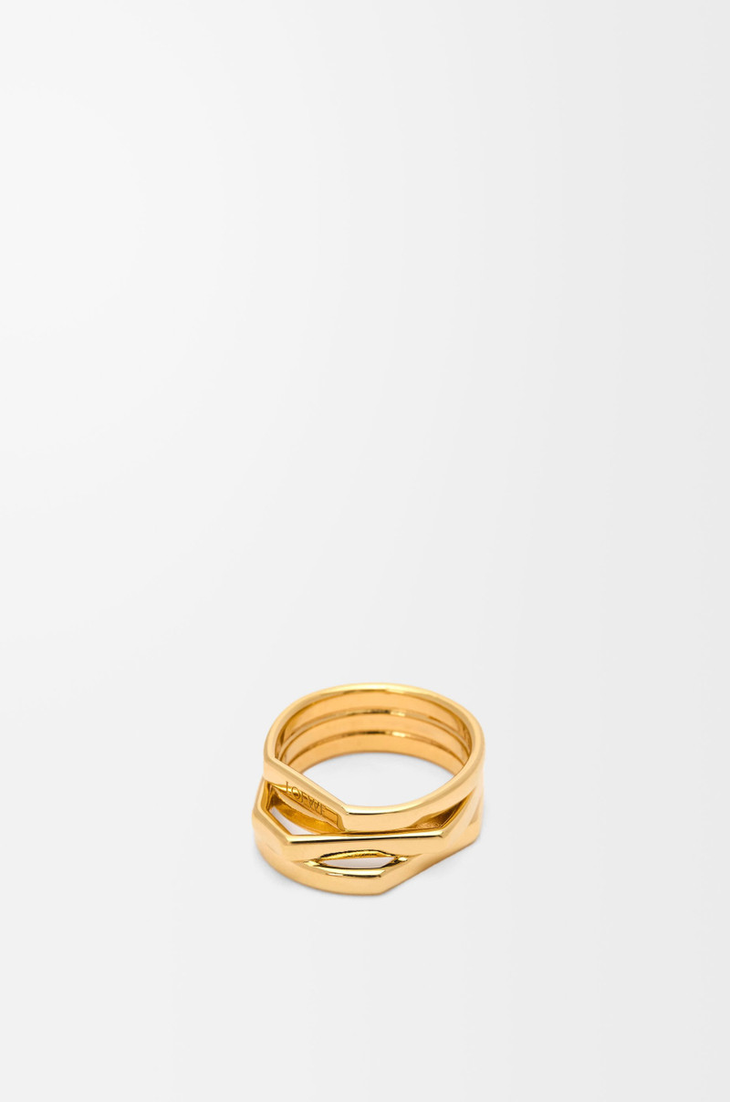 Stacked ring in sterling silver 1