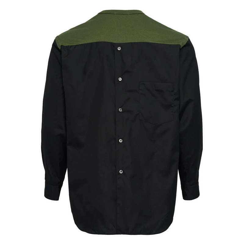 Comme des Garçons Homme Plus Cotton Broad X Cotton Jersey Shirt outlook