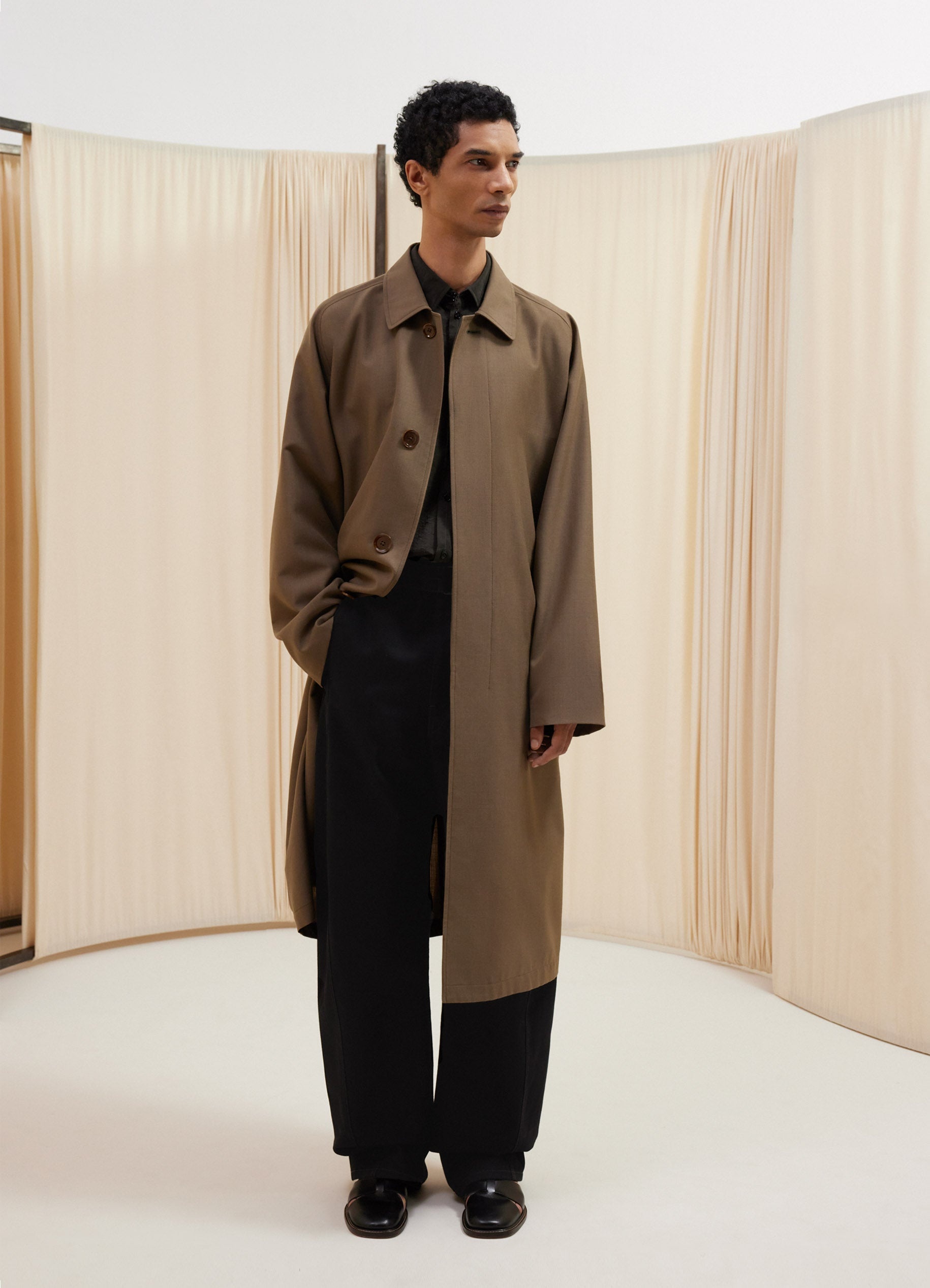 Lemaire RAGLAN SUIT COAT | REVERSIBLE