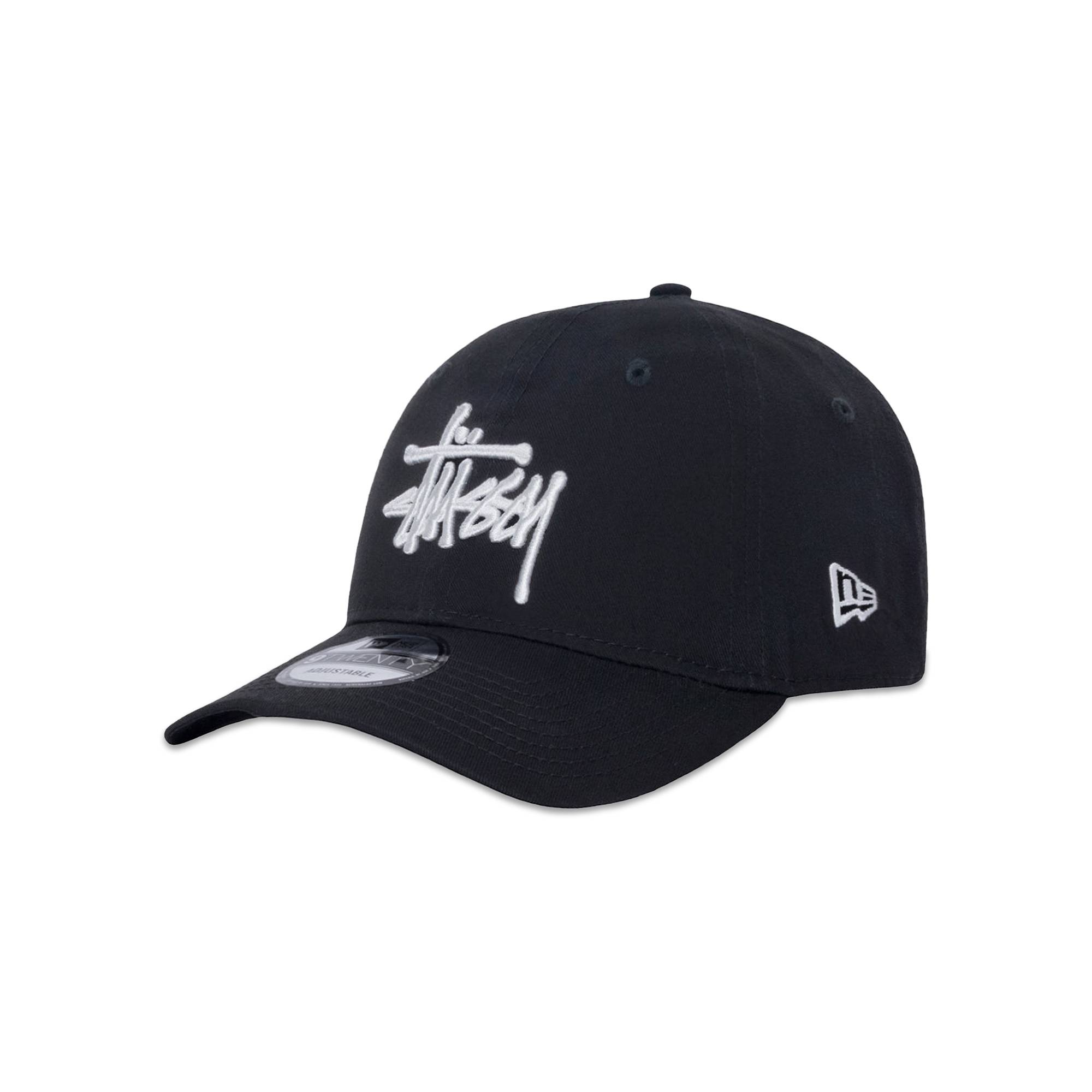 Stussy x New Era 9Twenty Basic Strapback 'Black' - 3