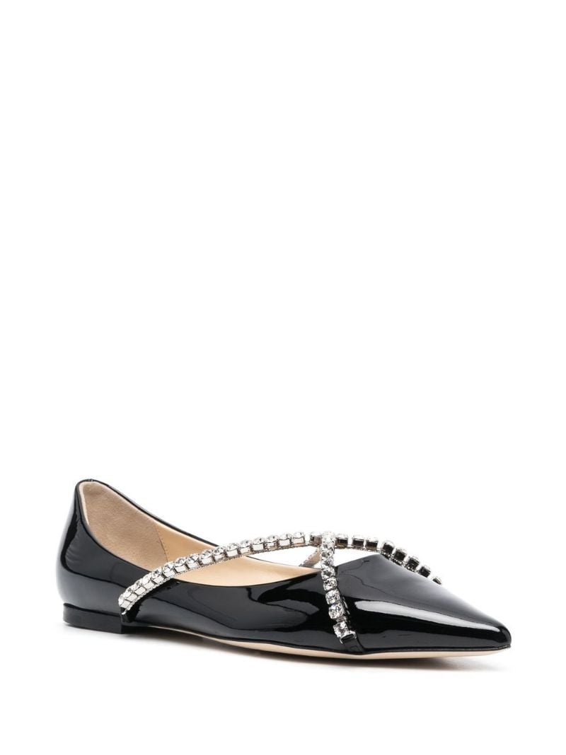 Genevi crystal embellished pumps - 2