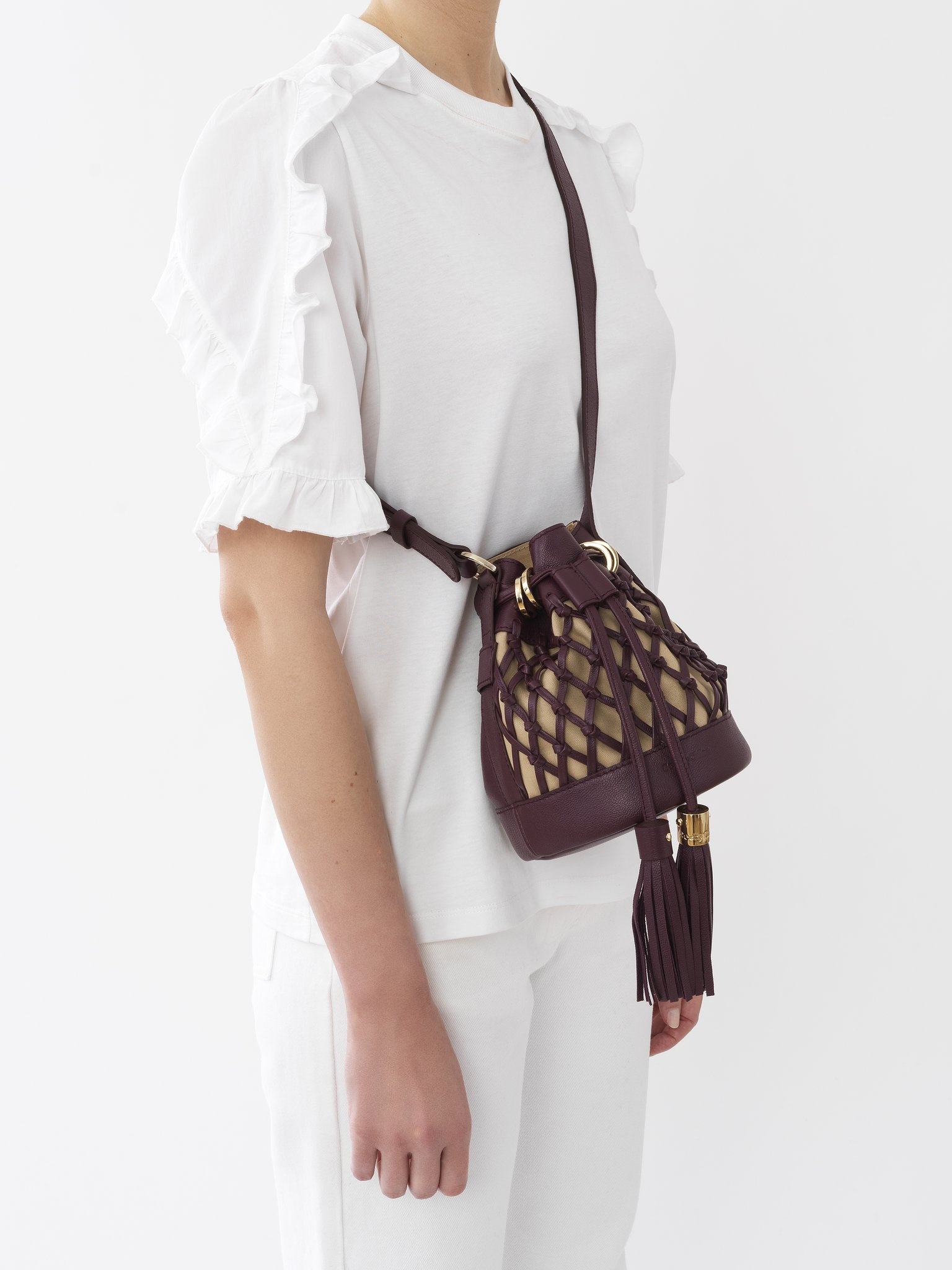 VICKI SMALL BUCKET BAG - 5