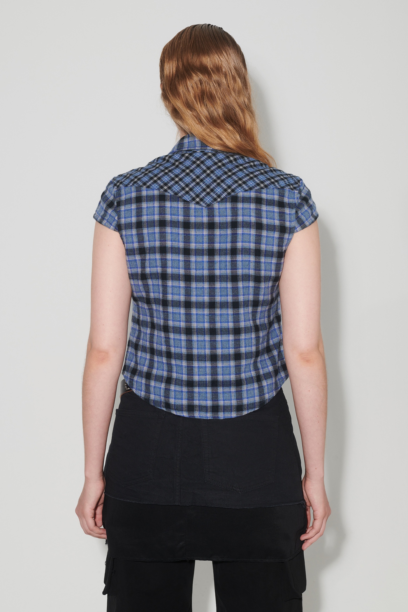 Daisy Shirt Shortsleeve Staley Check - 7