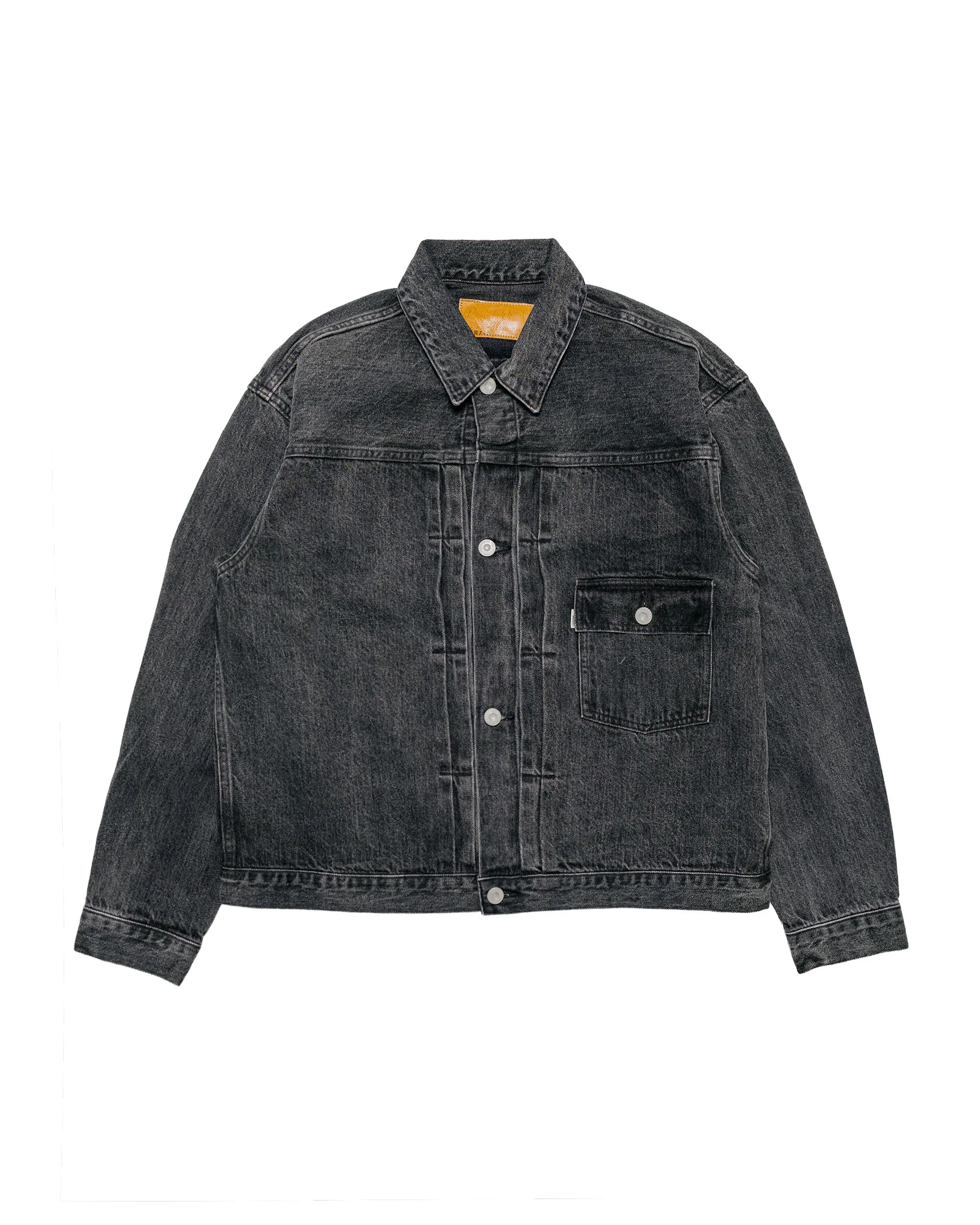 Classic Faded Jean Jacket Black Faded - 1