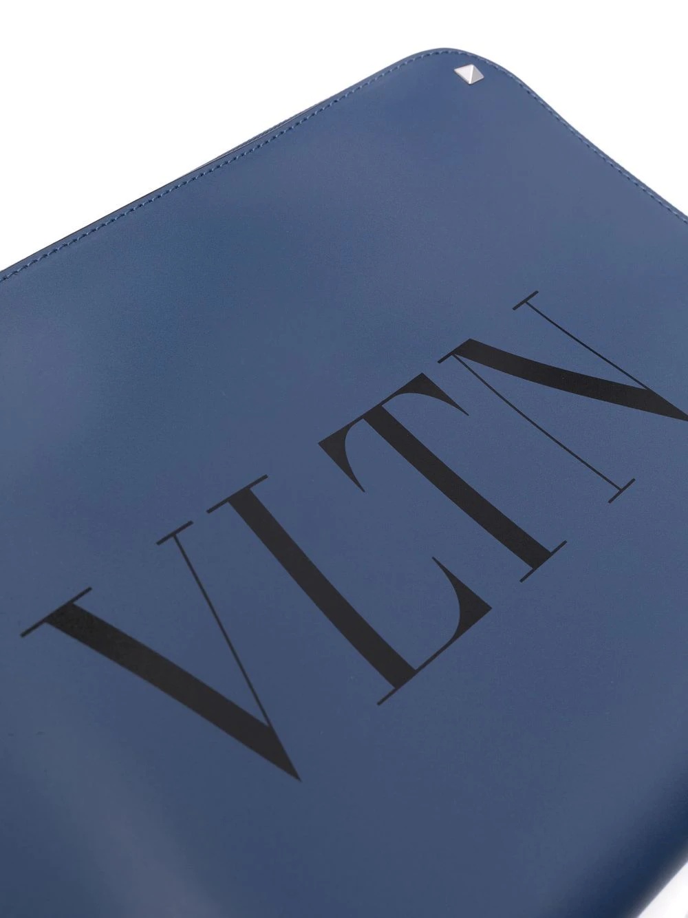 VLTN logo-print oversized clutch - 4