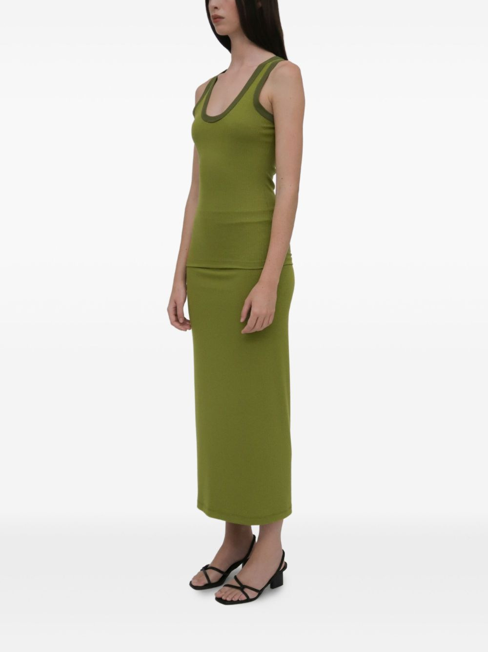 ribbed tank top - 3