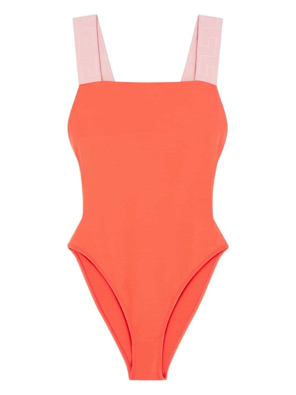 Greca Border one-piece swimsuit - 1