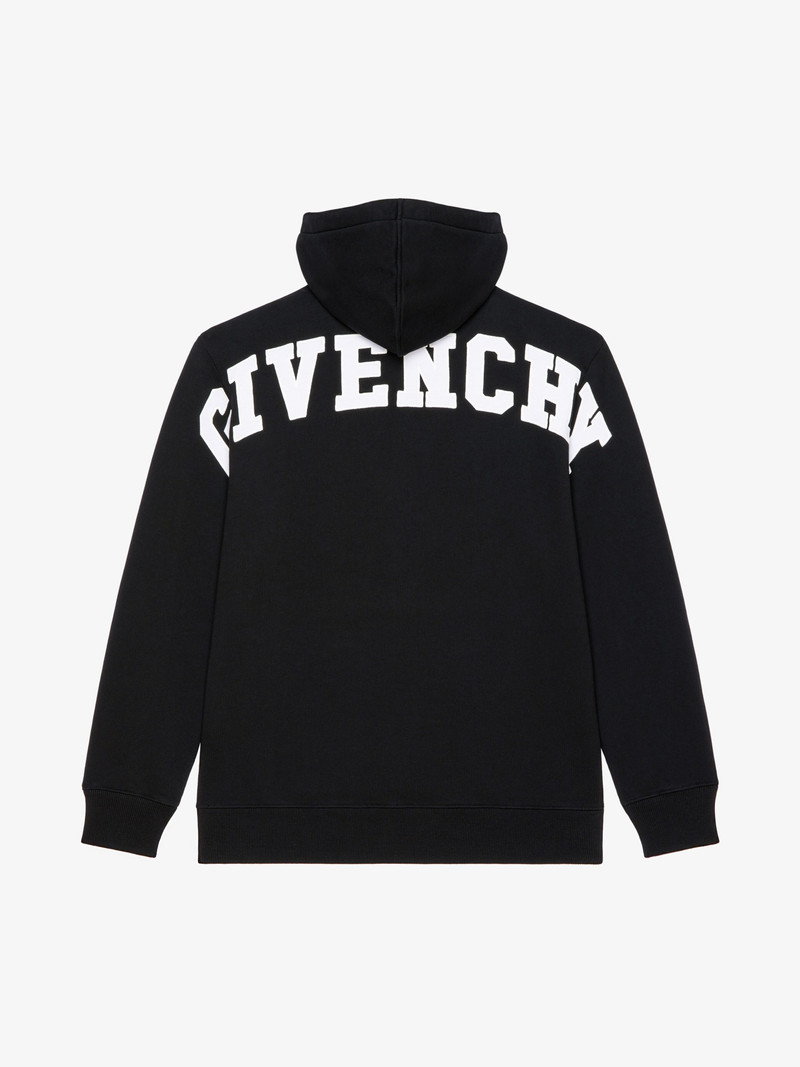 SLIM FIT HOODIE IN EMBROIDERED FELPA 5