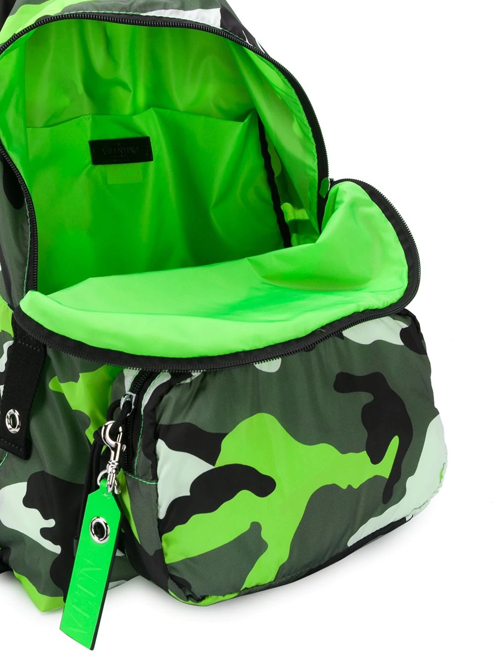 camouflage print backpack - 5