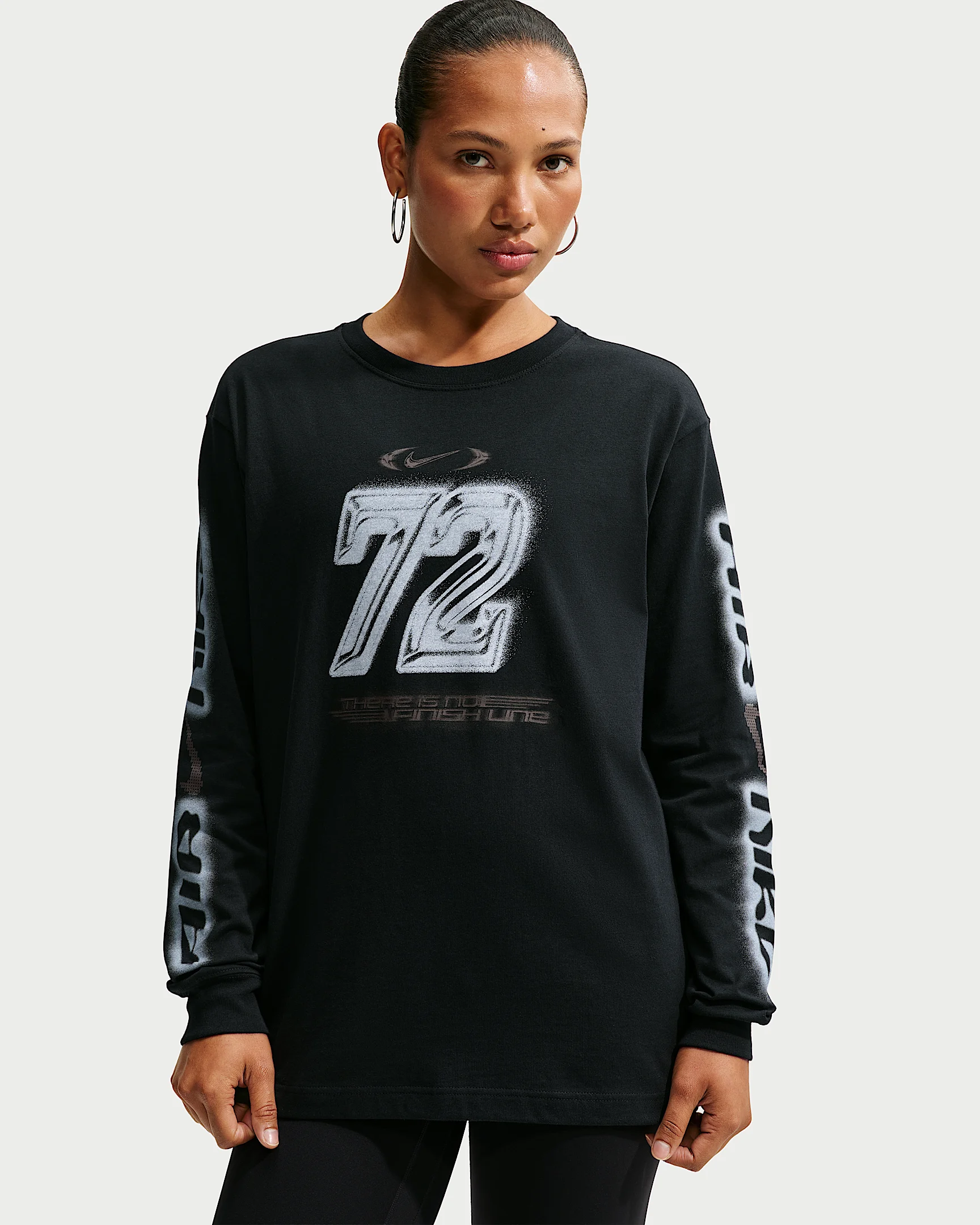 Nike Sportswear Classic Women's Oversized Long-Sleeve T-Shirt - 1