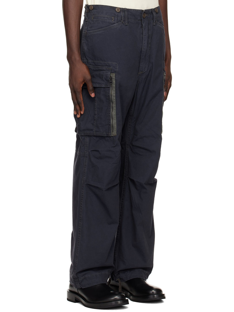 RRL by Ralph Lauren Navy Ranger Poplin Cargo Pants outlook