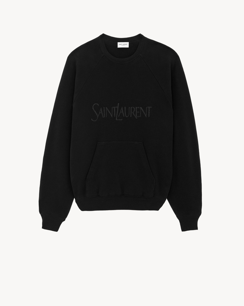 saint laurent raglan sweatshirt - 1