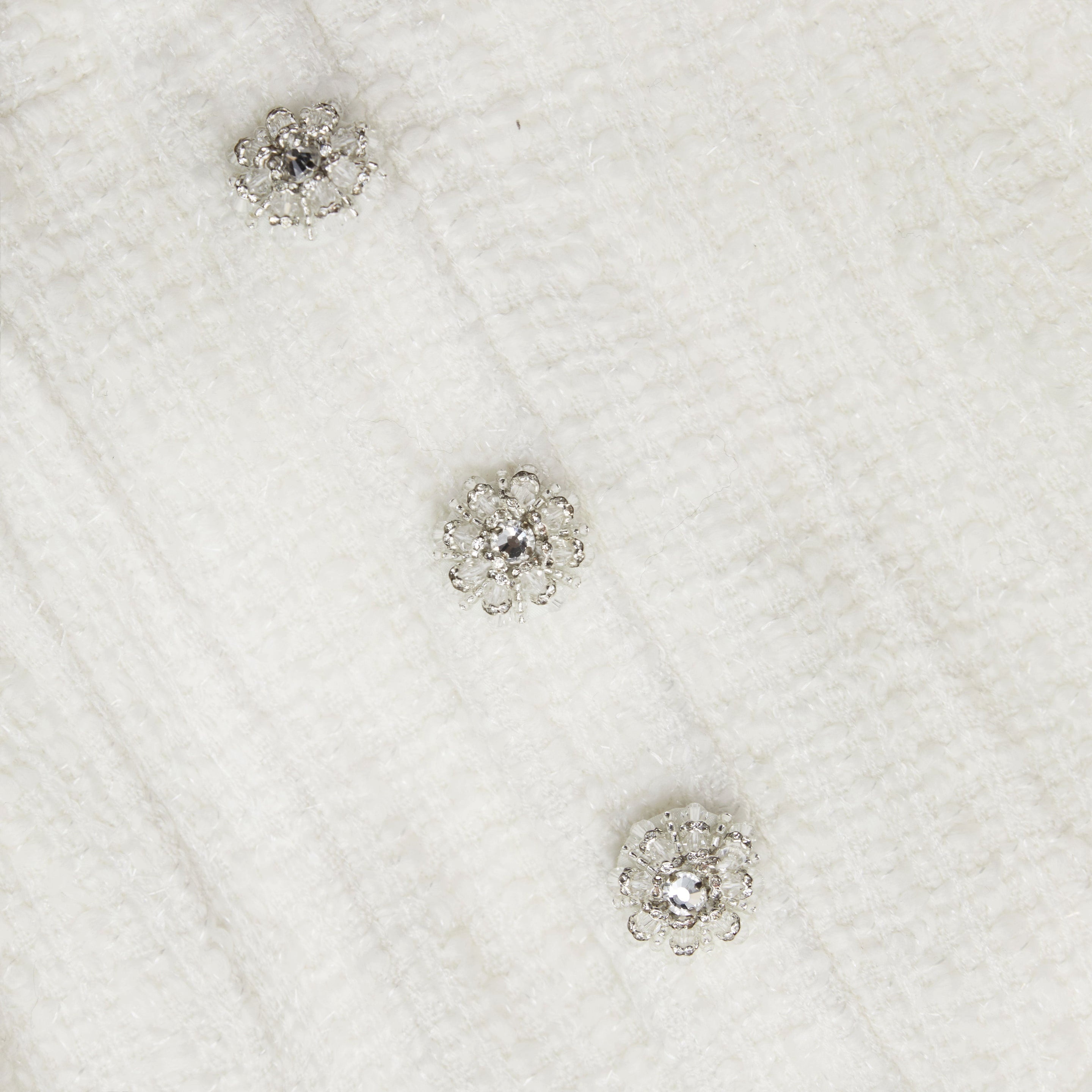 Cream Boucle Top - 5