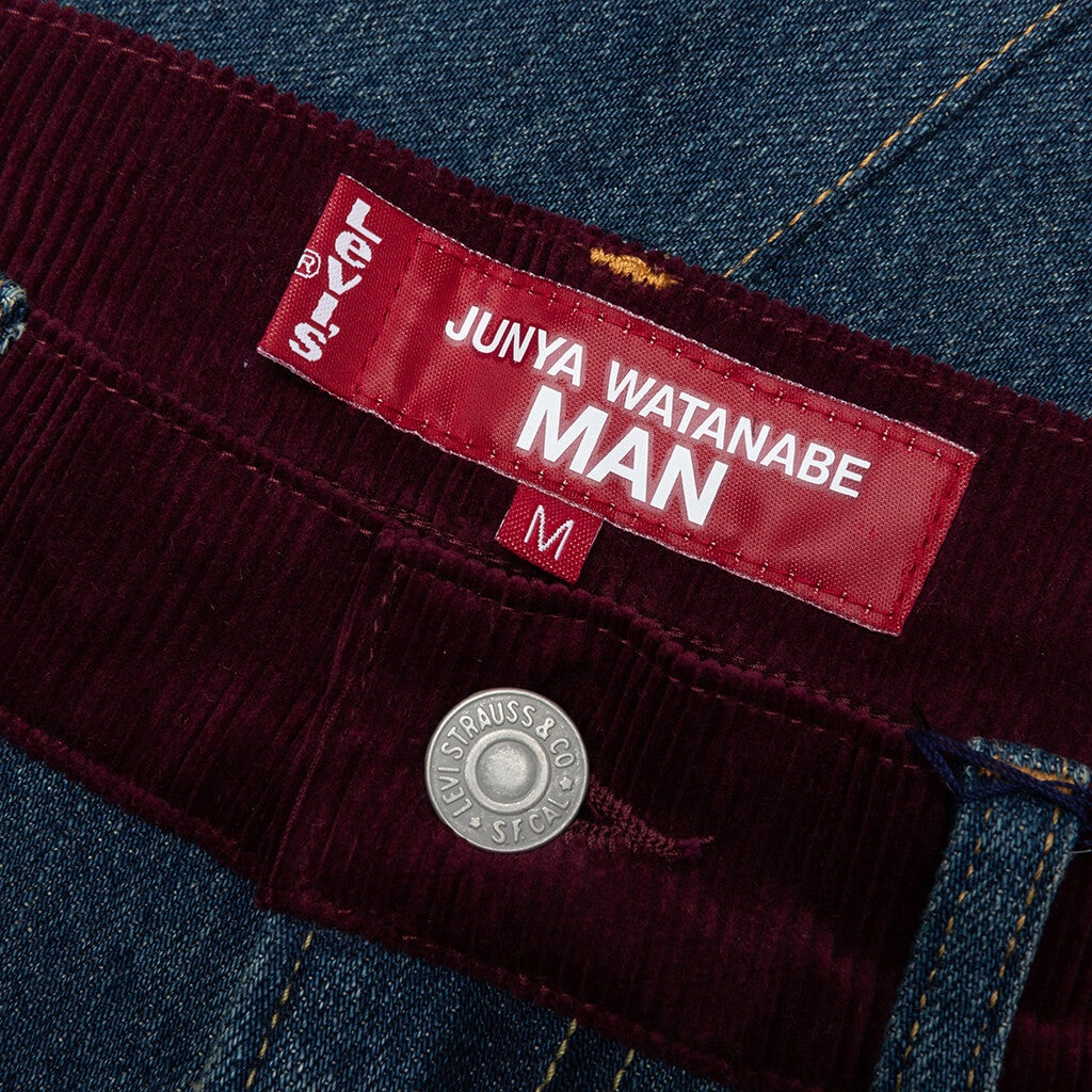 JUNYA WATANABE MAN X LEVIS PANTS - INDIGO/MULTI - 3