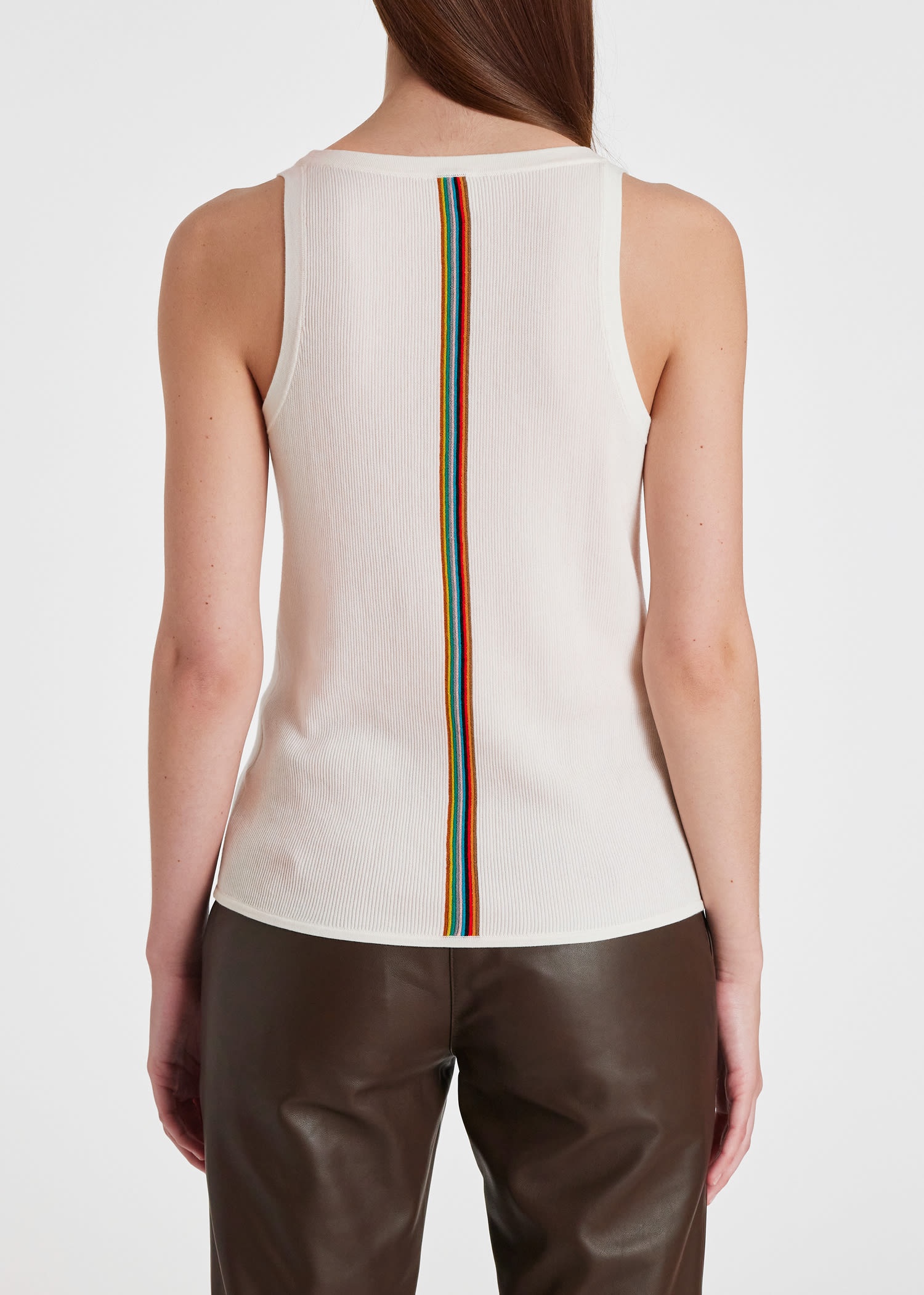 'Signature Stripe' Vest Top - 4