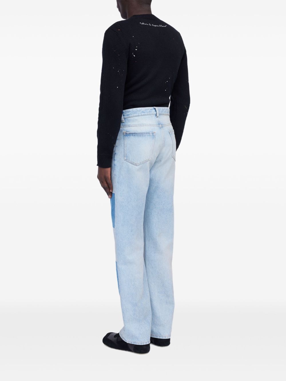 stripe-detail jeans - 6