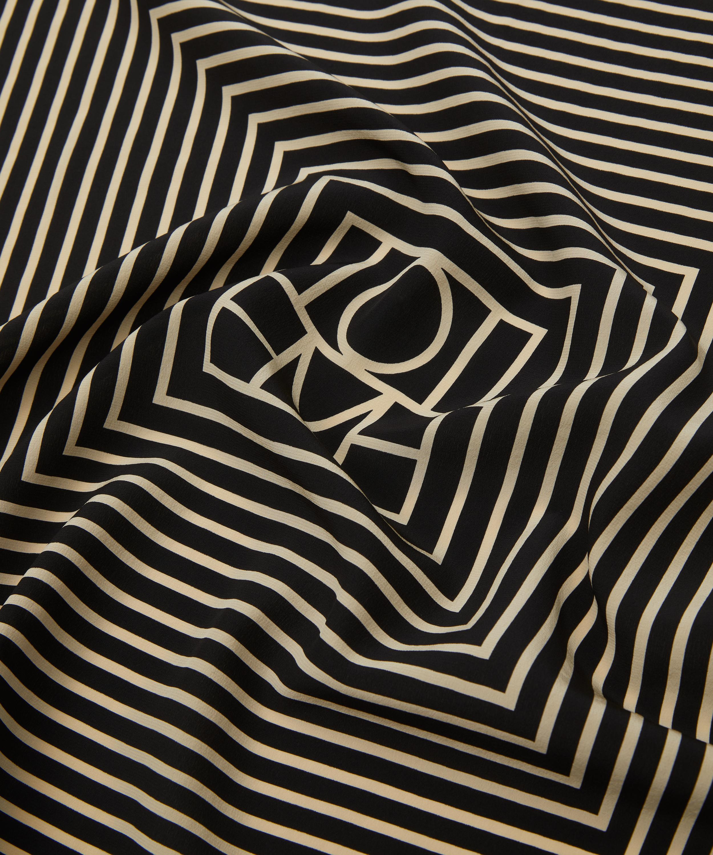 Signature Monogram Silk Scarf - 4