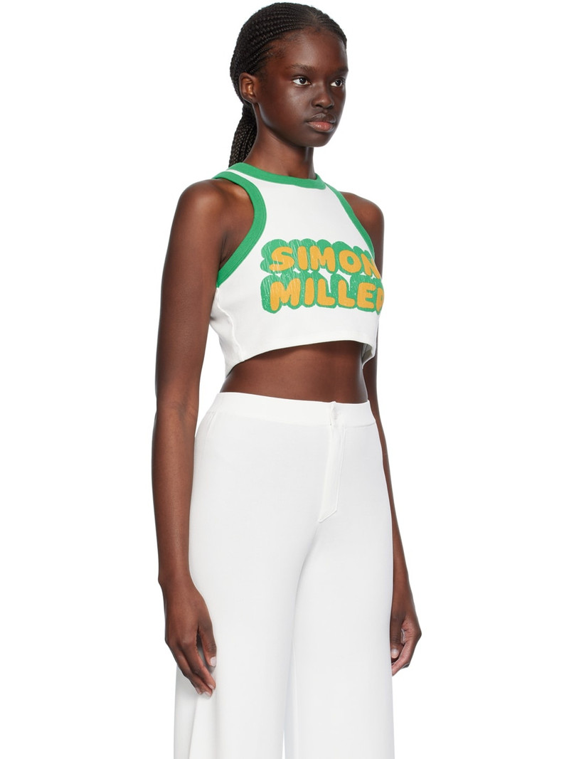 White Dibby Tank Top 2