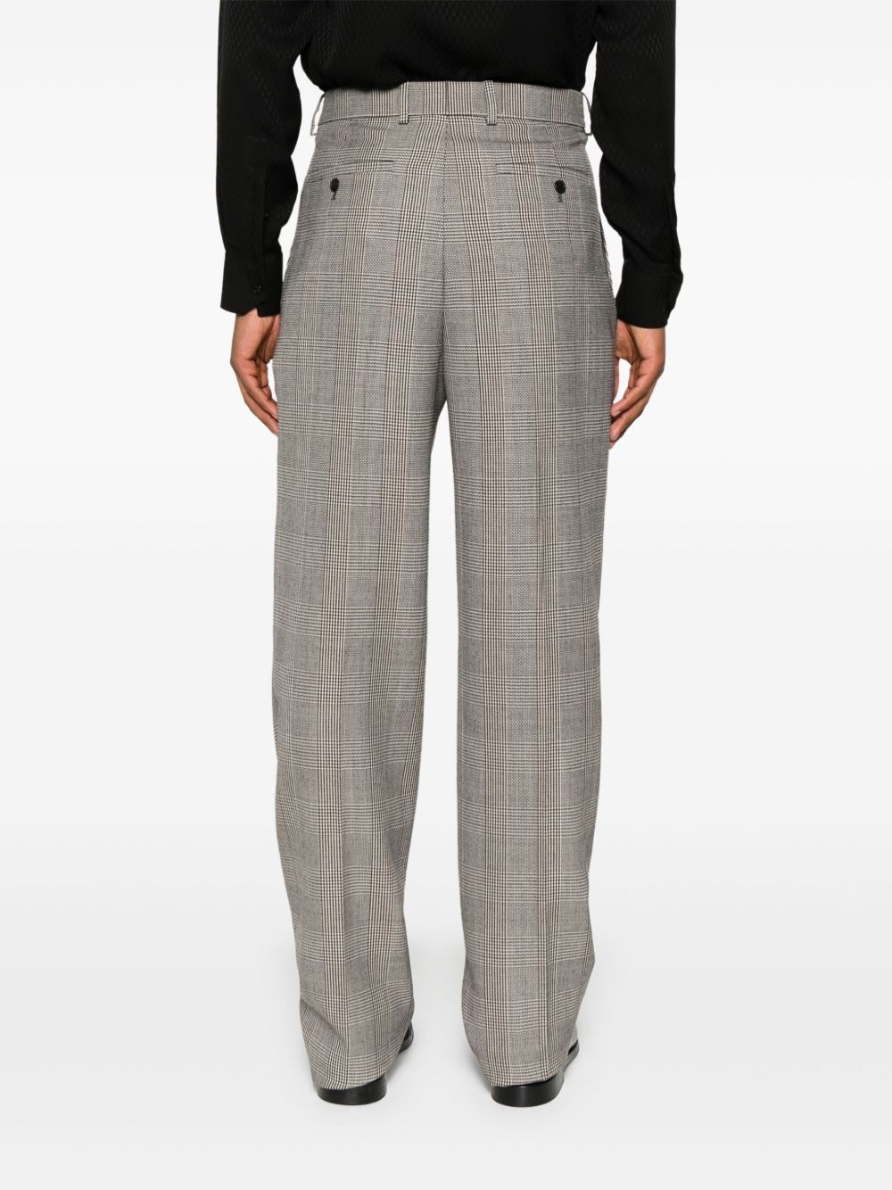 Prince of Wales checked trousers - 4