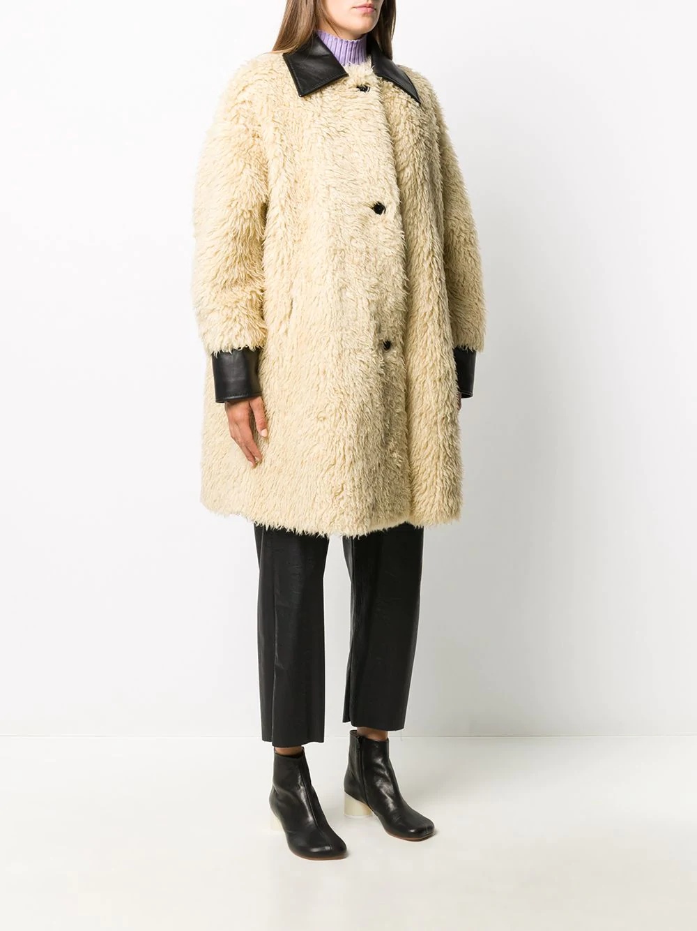 shearling coat - 3