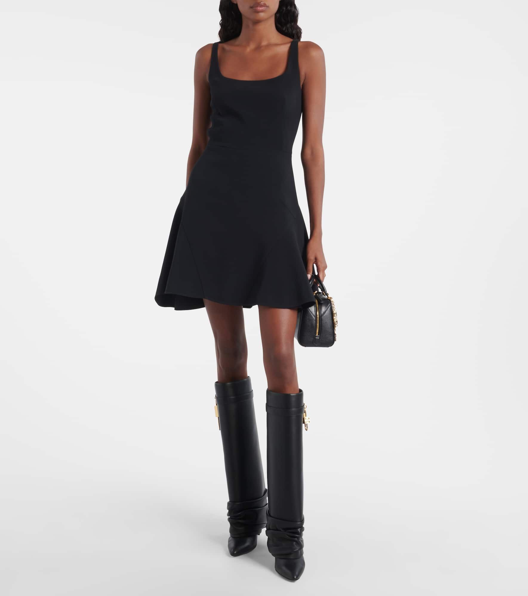 Shark Lock Stiletto leather knee-high boots - 3