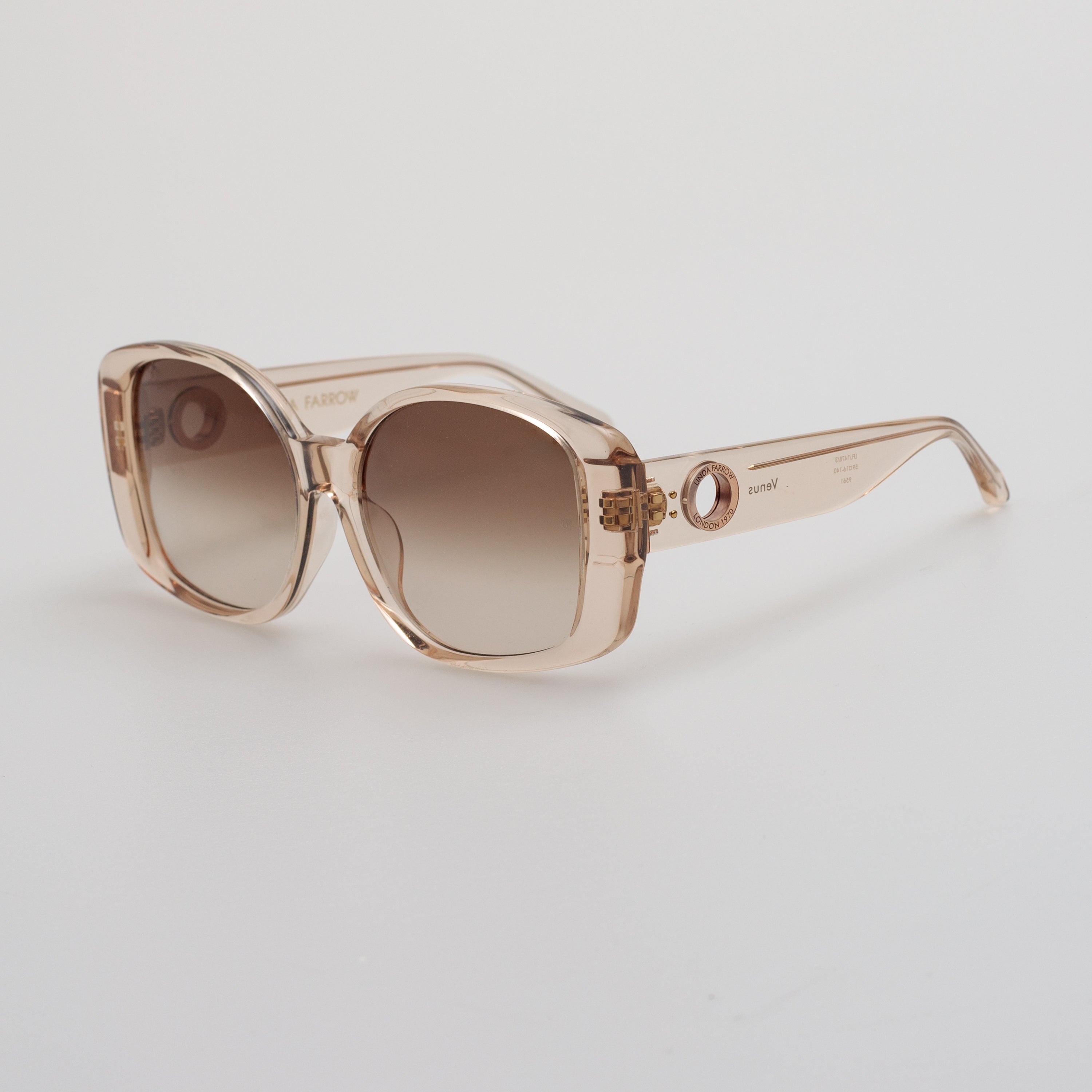Venus Oversize Sunglasses in Ash - 3