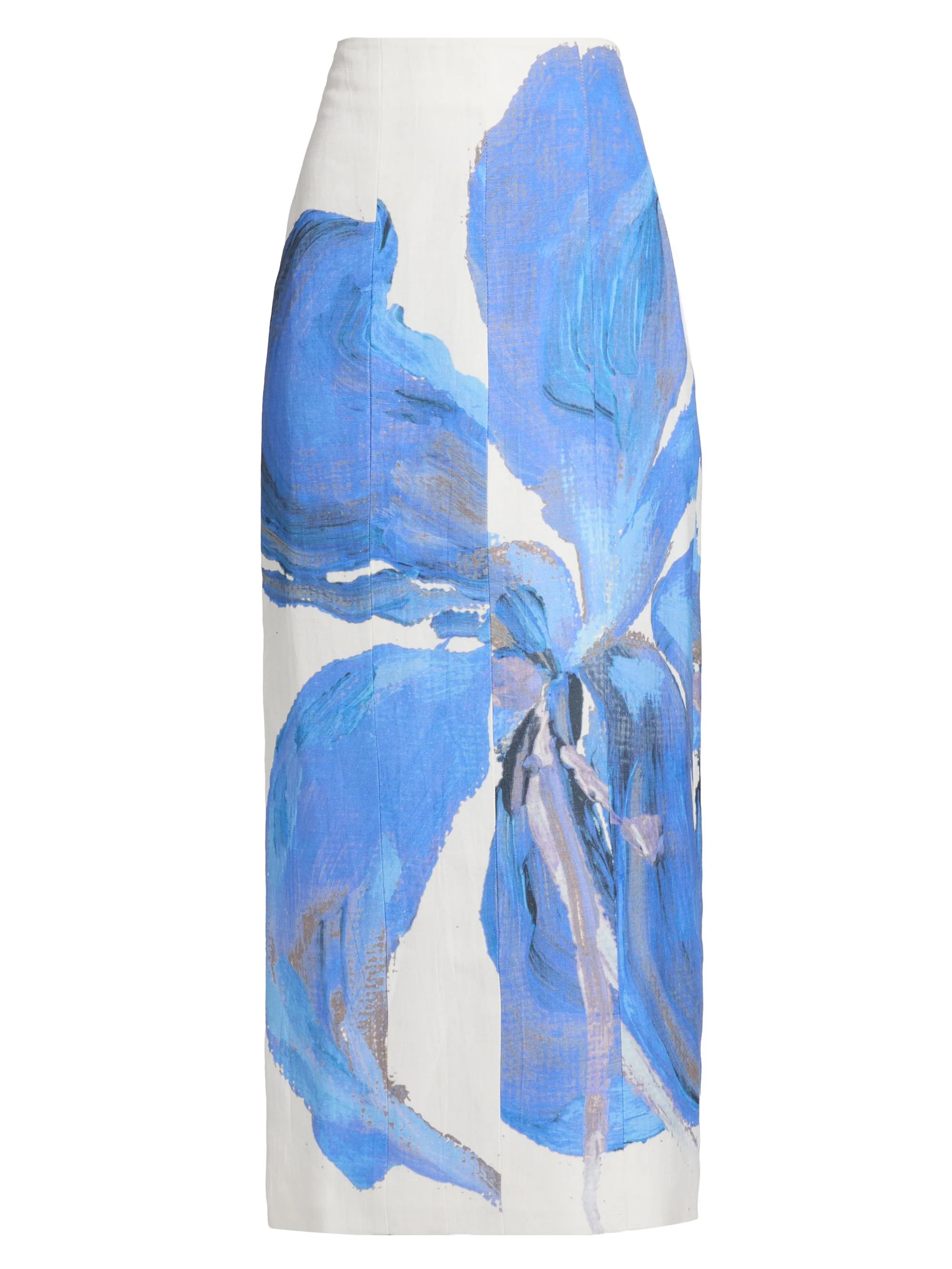 Women's Rumi Floral Midi-Skirt - Spliced Bloom - 1