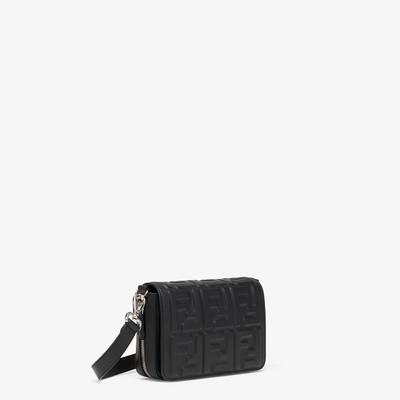 FENDI Black nappa leather bag outlook