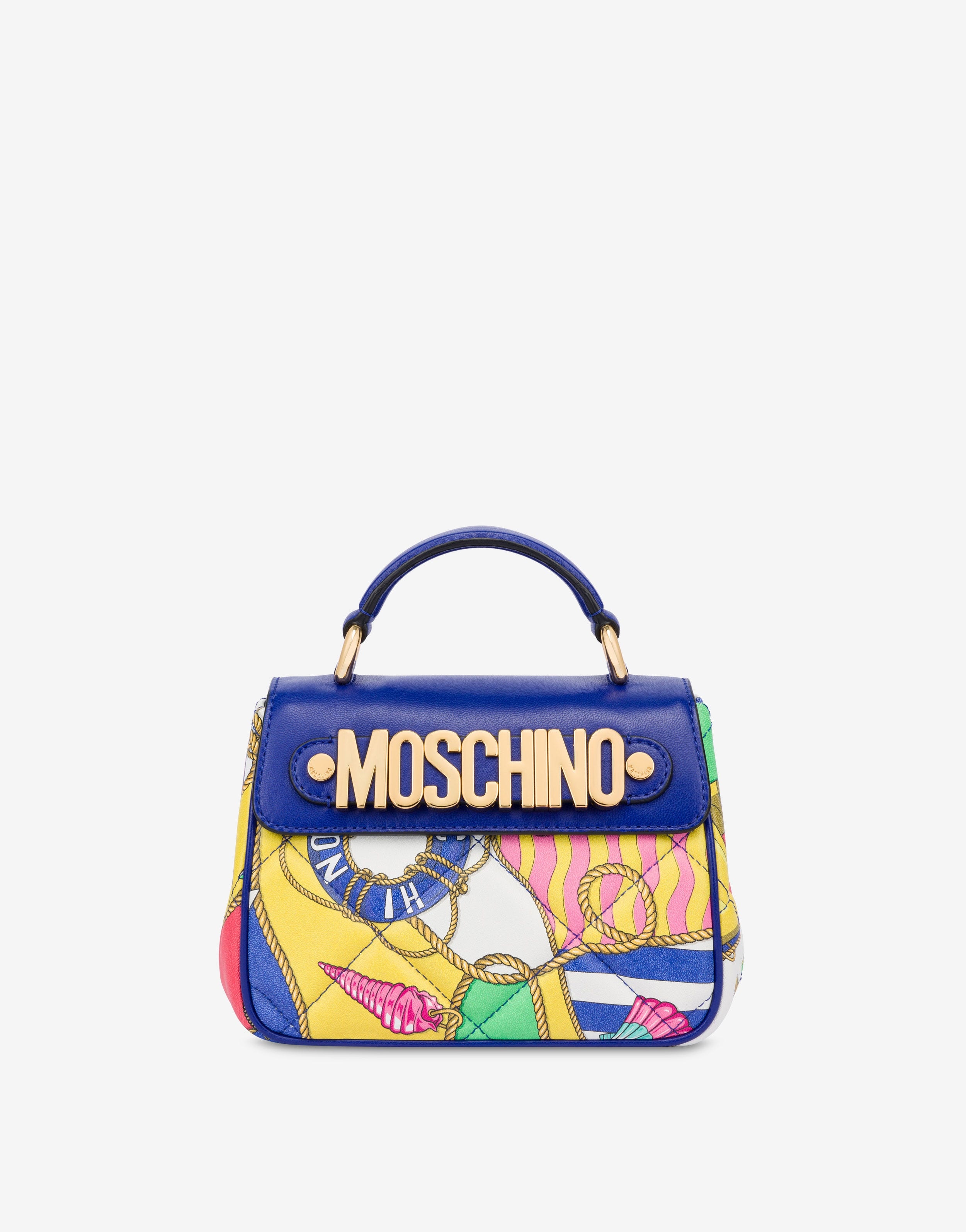 ALL-OVER NAUTICAL SMALL HANDBAG - 1