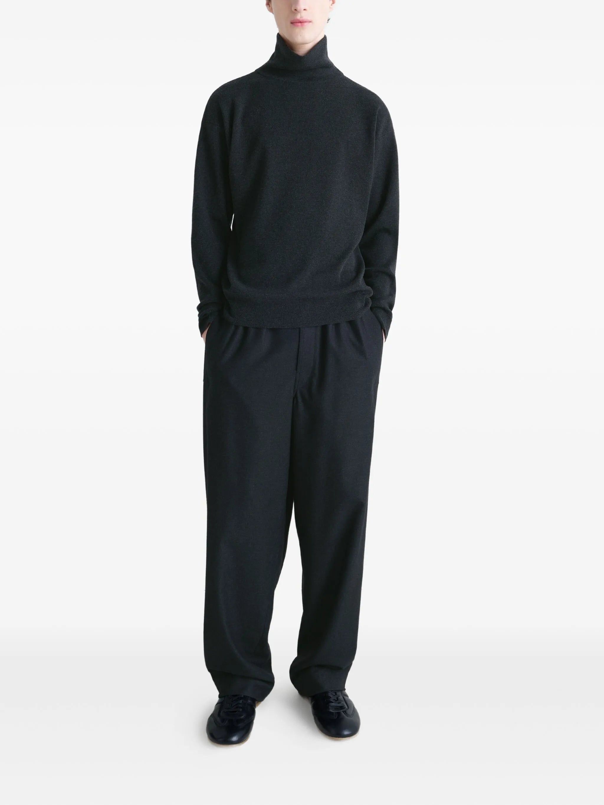 Lemaire High-neck Wool Sweater - 4