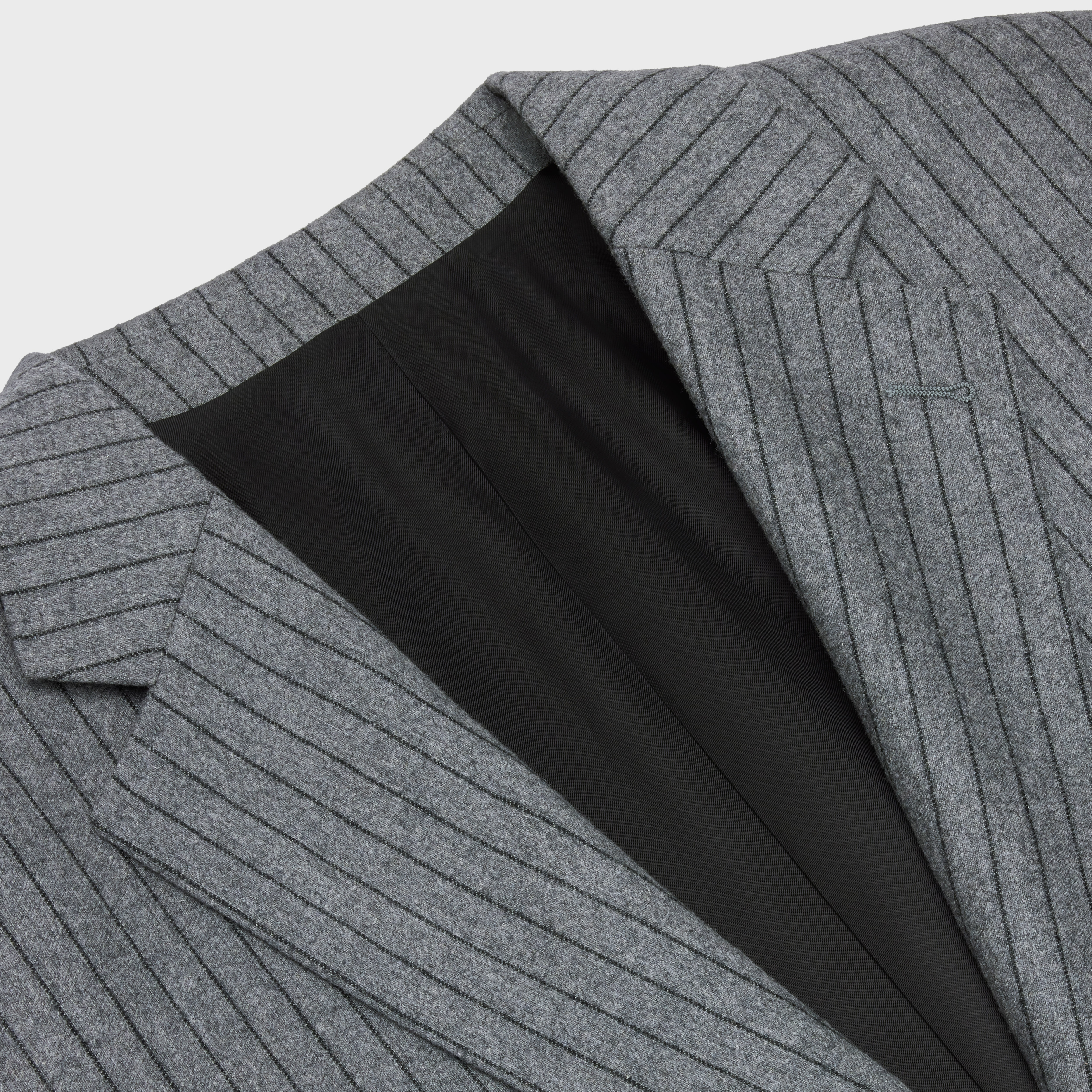 Tomboy jacket in striped Cashmere - 3