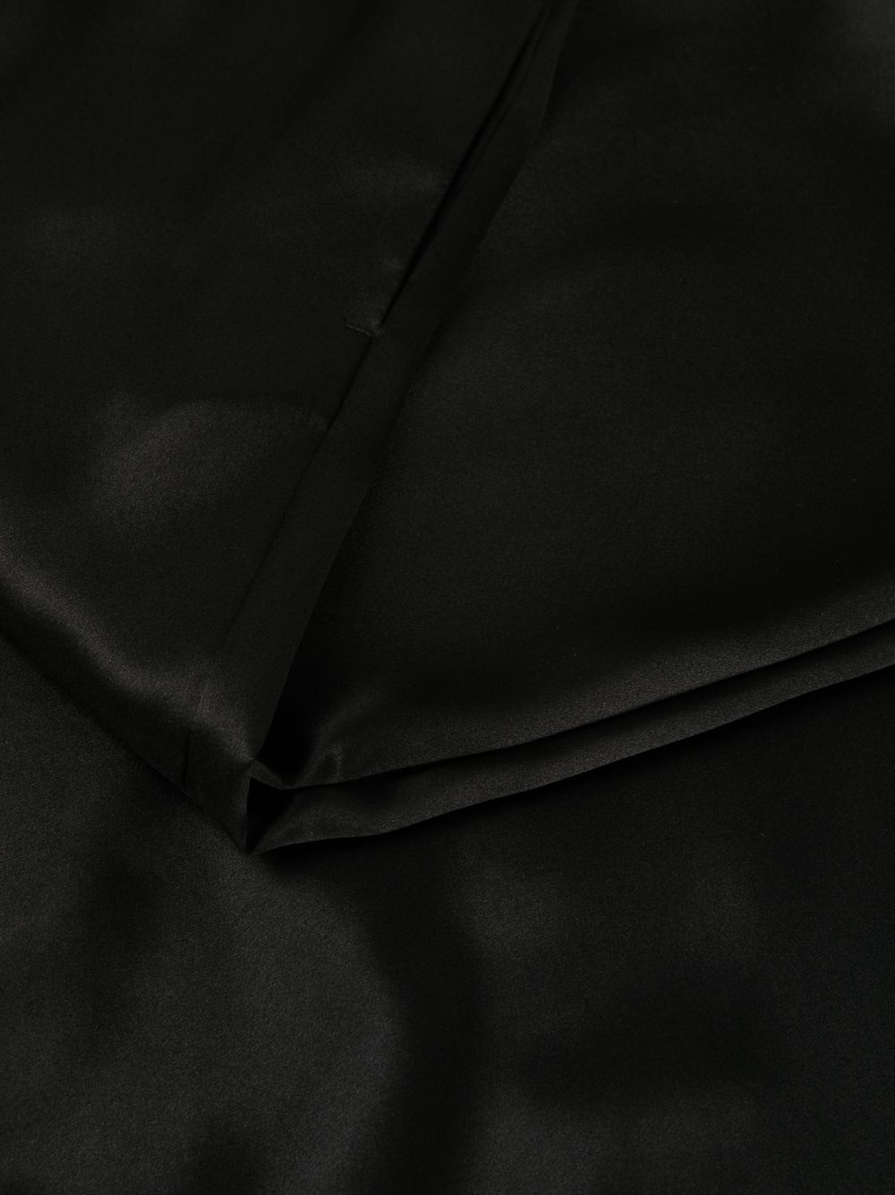 elasticated-waistband silk trousers - 7